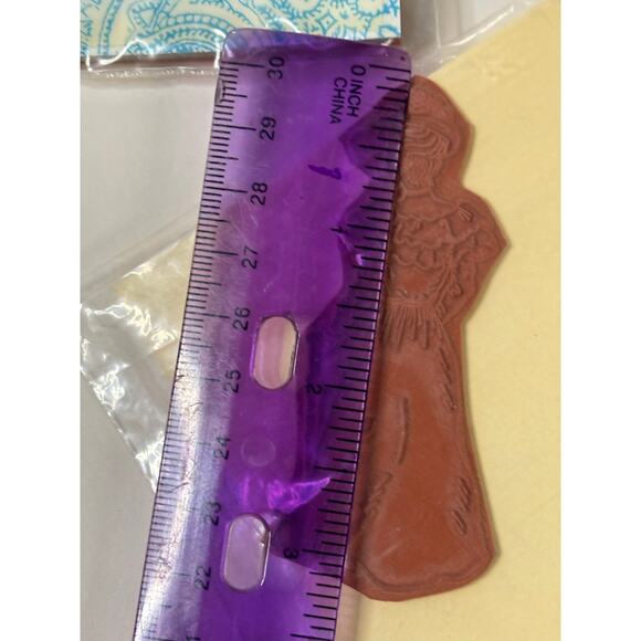 3 Cling Mount Stamps Victorian Edwardian 5.5x4.25" NEW Scrapbooking Stamping - Picture 4 of 7